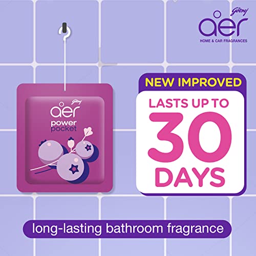 Godrej aer Power Pocket Bathroom Freshener Assorted (Pack of 3)