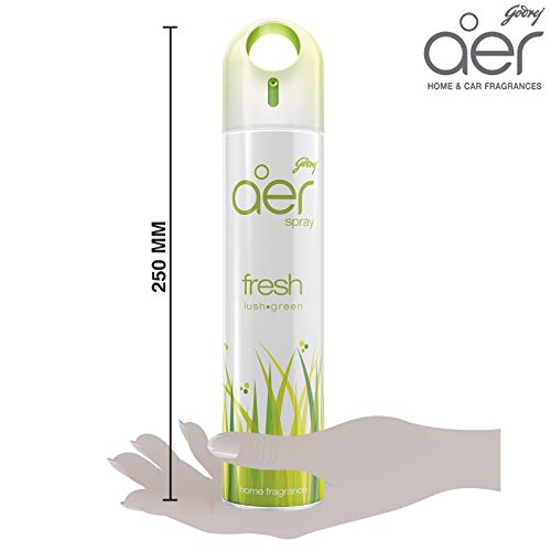 Godrej aer Spray Room Freshener for Home & Office Fresh Lush Green