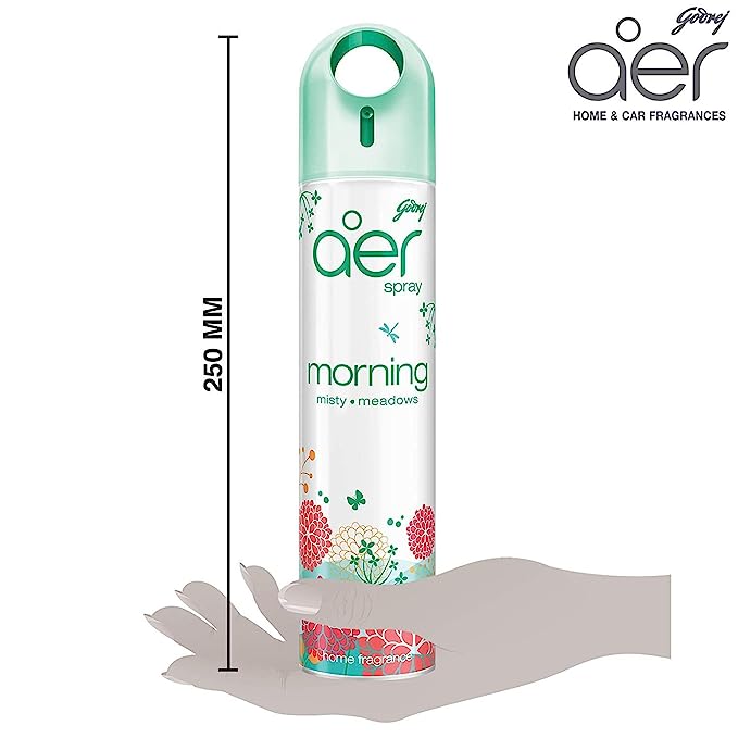 Godrej aer Spray Room Freshener for Home & Office Morning Misty Meadows