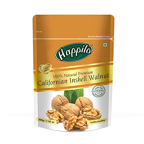 Happilo 100% Natural Californian Inshell Raw Walnut Kernels