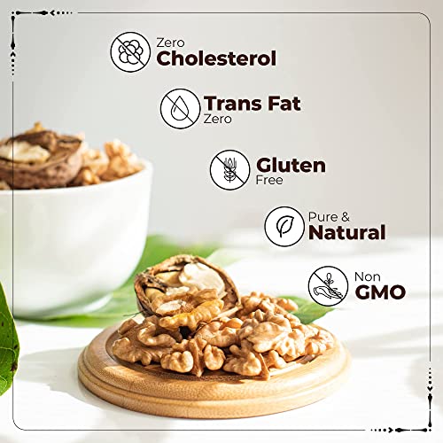 Happilo 100% Natural Californian Inshell Raw Walnut Kernels