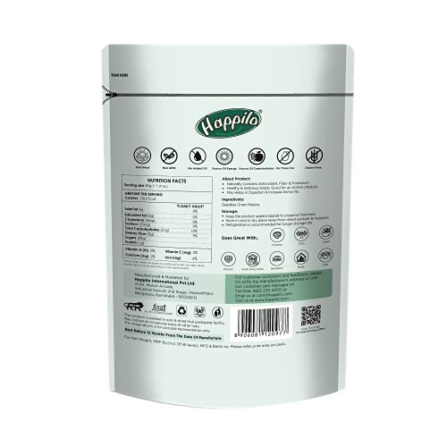 Happilo Premium Seedless Green Raisins