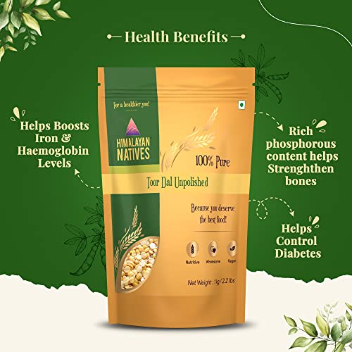 Himalayan Natives Unpolished Toor Dal