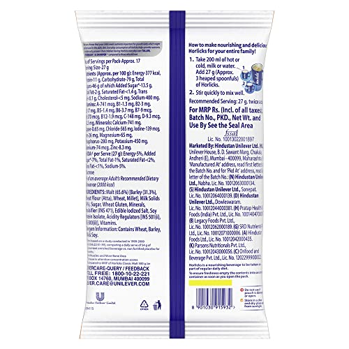 Horlicks Classic Malt Standard Pouch