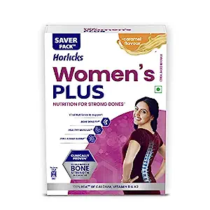 Horlicks Womens Plus Health Drink Caramel Flavour Refill