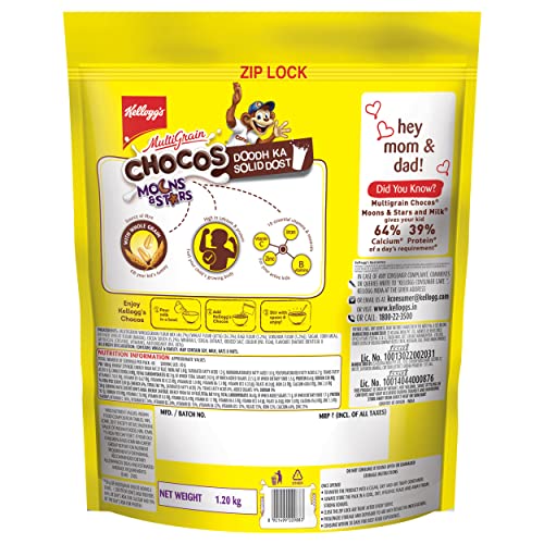 Kelloggs Chocos Moons & Stars with Whole Grain