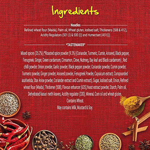 Maggi 2-Minute Special Masala Instant Noodles, 70gm (Pack of 12)