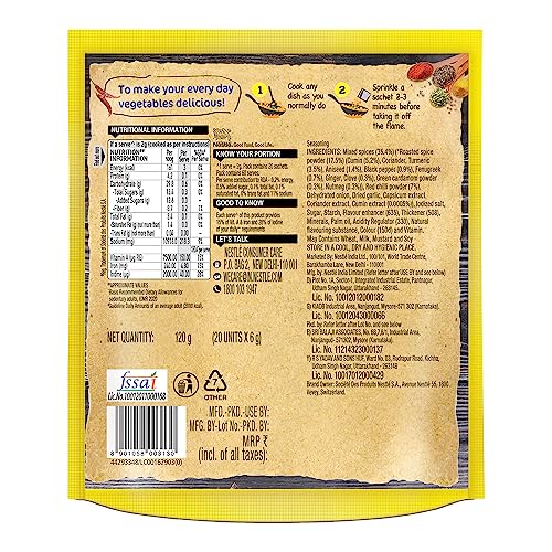 Maggi Masala-Ae-Magic 20 Sachets Pouch