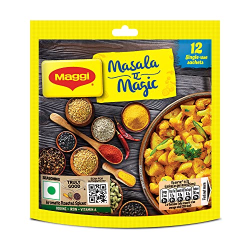 MAGGI Masala-ae-Magic Vegetable Masala, 72gm Pouch (6g x 12 Sachets)