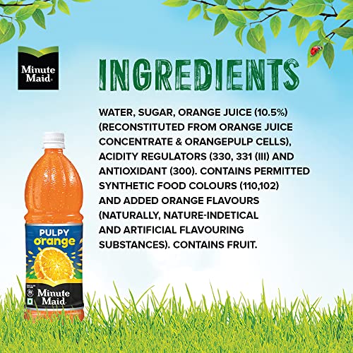 Minute Made Pulpy Orange JuiceÂ Drink PET Bottle