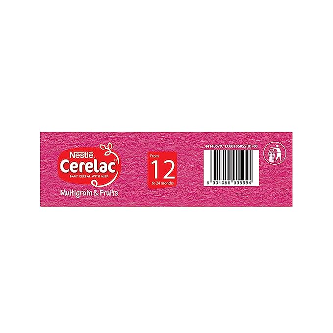 Nestle Cerelac Baby Cereal with Milk Multigrain & Fruits