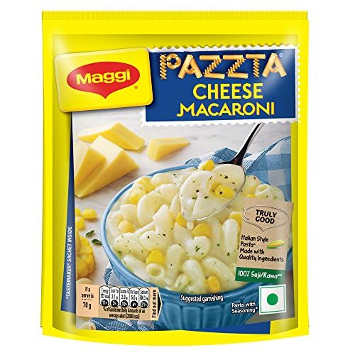 Nestle MAGGI PAZZTA Instant Pasta, Cheese Macaroni Pouch