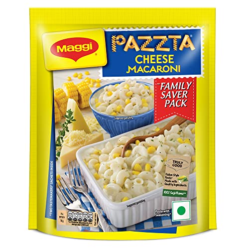 Nestle MAGGI PAZZTA Instant Pasta, Cheese Macaroni Pouch, 70gm (Pack of 2)