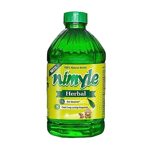 Nimyle Eco friendly floor cleaner with Power of Neem for 999% anti bacterial protection Herbal