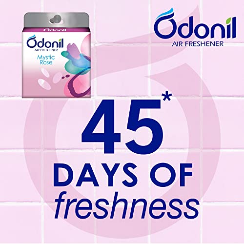 Odonil Bathroom Air Freshener Blocks Mixed Fragrances, 300gm (Pack of 4)