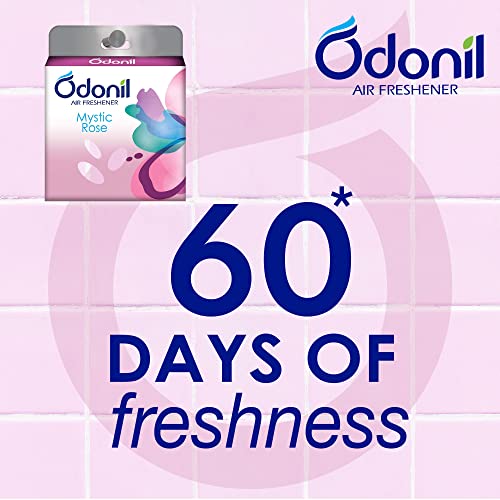 Odonil Bathroom Air Freshener Blocks Mixed Fragrances, 400gm (Pack of 4)