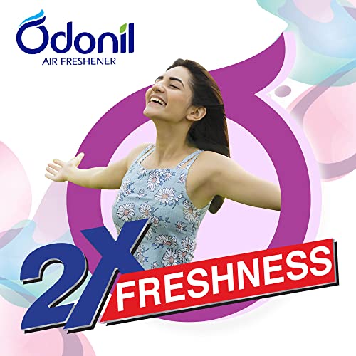 Odonil Bathroom Air Freshener Blocks Mixed Fragrances, 400gm (Pack of 4)