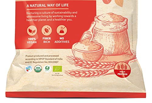 Organic Tattva Organic Whole Wheat Flour Chakki Atta