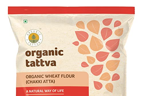 Organic Tattva Organic Whole Wheat Flour Chakki Atta