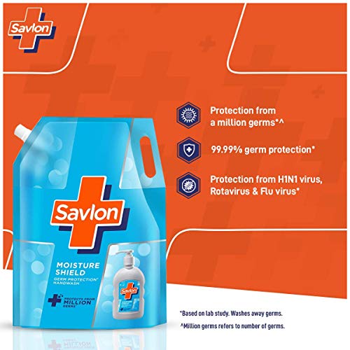 Savlon Moisture Shield Germ Protection Liquid Handwash Refill Pouch