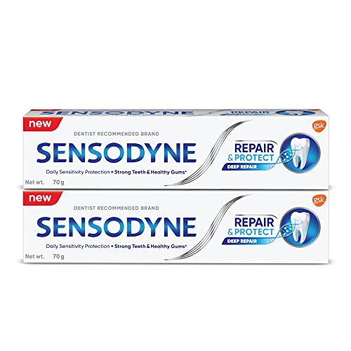 Sensodyne Repair & Protect Toothpaste, 70gm (Pack of 2)