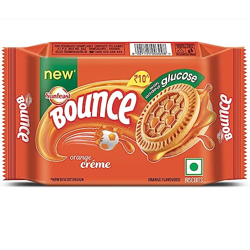Sunfeast Bounce Cream Tangy Orange