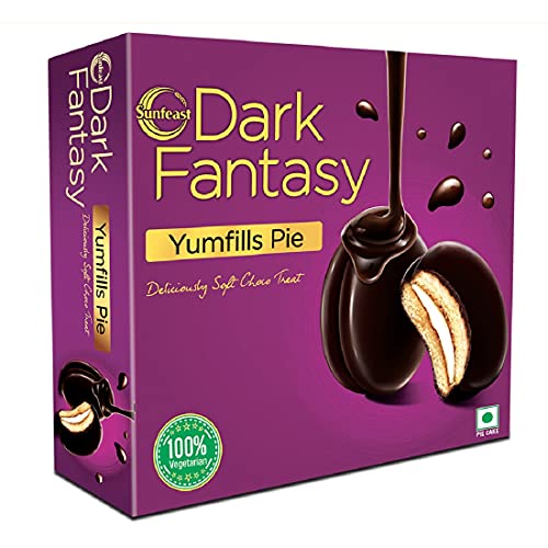 Sunfeast Dark Fantasy Yumfills Rich Chocolate Pie Cake