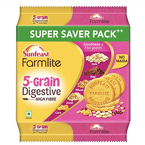 Sunfeast Farmlite 5 Grain Digestive Biscuit High Fibre Biscuit