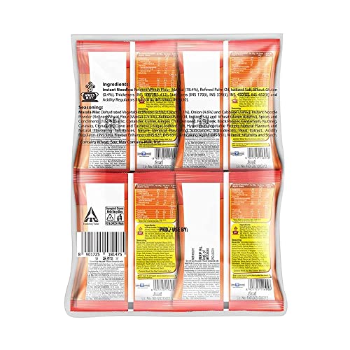 Sunfeast YiPPee Magic Masala Instant Noodles, 720 gm (Pack of 12)