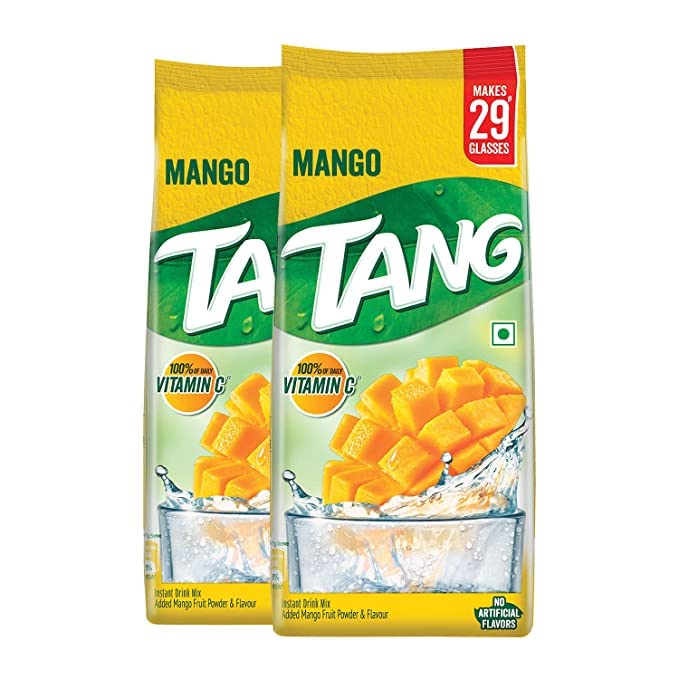 Tang Mango Instant Drink Mix, 500gm (Pack of 2)