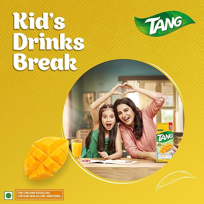 Tang Mango Instant Drink Mix, 500gm (Pack of 2)