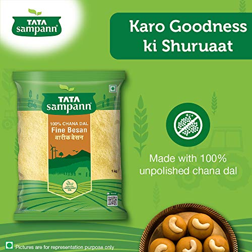 Tata Sampann 100% Chana Dal Fine Besan