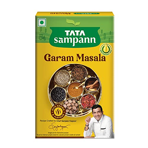Tata Sampann Garam Masala with Natural Oils, Crafted by Chef Sanjeev Kapoor
