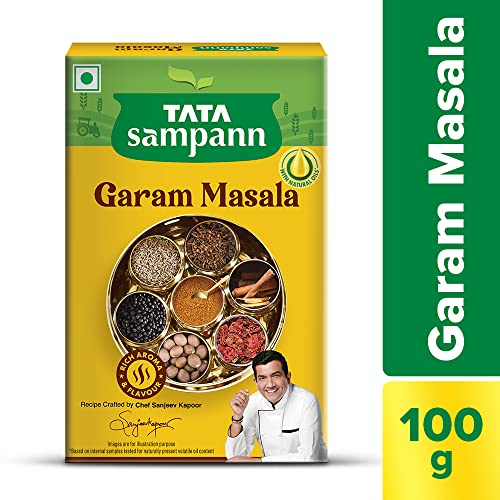 Tata Sampann Garam Masala with Natural Oils, Crafted by Chef Sanjeev Kapoor