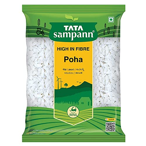 Tata Sampann High in Fibre White Thick Poha