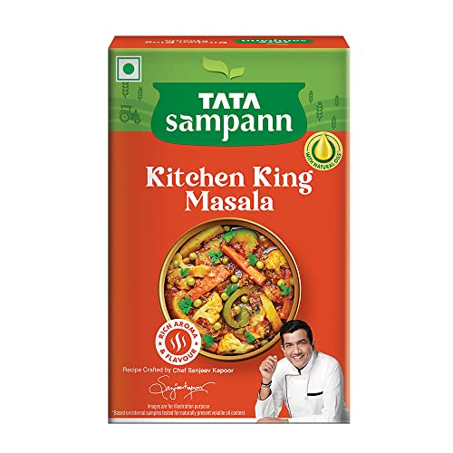 Tata Sampann Kitchen King Masala with Natural Oils, Crafted by Chef Sanjeev Kapoor