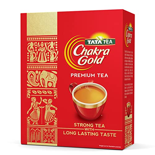 Tata Tea Chakra Gold, Strong Tea with Long Lasting Taste, Black Tea