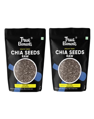 True Elements Chia Seeds, 150gm (Pack of 2)