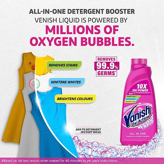 Vanish All in One Liquid Detergent Booster