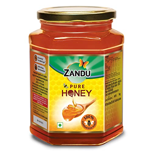 Zandu Pure Honey, 100% Purity, No Added Sugar