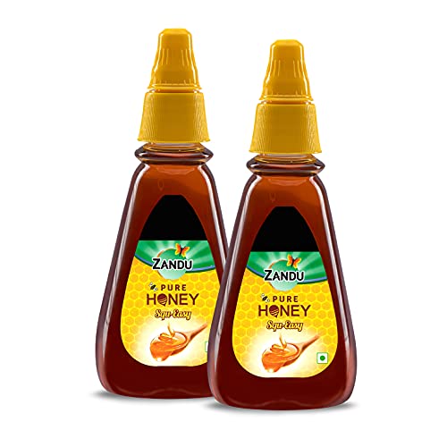 Zandu Pure Honey, 100% Purity, No Added Sugar, 400gm (Pack of 2)