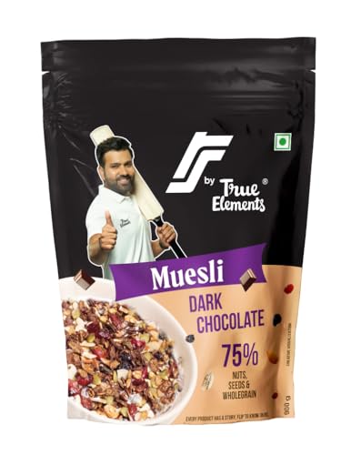 True Elements 100% Dark Chocolate Muesli