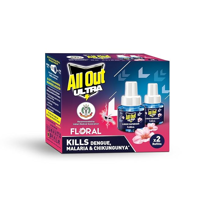 All Out Ultra Mosquito Repellant Refill (Pack of 2)