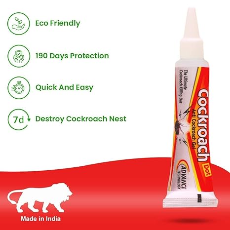 Cockroach Dot Pest Control Cockroach Killer Anti Cockroach Gel (Pack of 2)