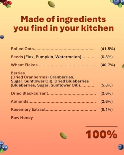 True Elements Berry-licious crunchy Muesli