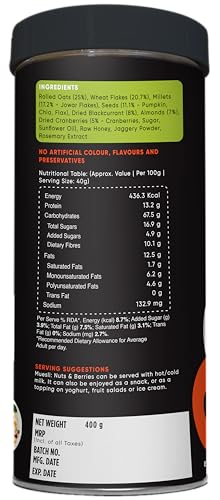 True Elements Crunch-loaded Nuts & Berries Muesli