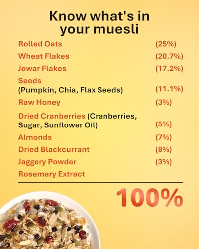 True Elements Crunch-loaded Nuts & Berries Muesli