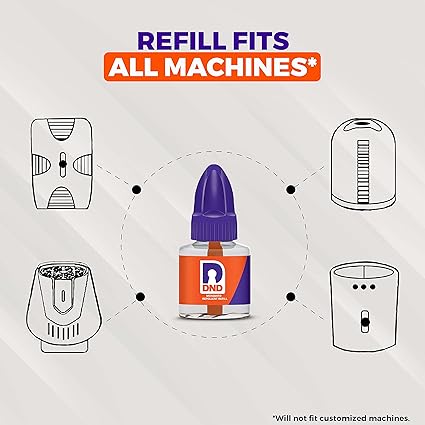 DND Secure Mosquito Repellent Refill Liquid Vapouriser (Pack of 6)