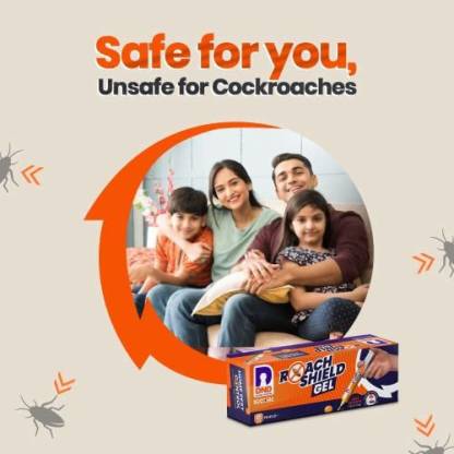DND Secure Roach Shield Gel Anti Cockroach Gel Roach Repellent