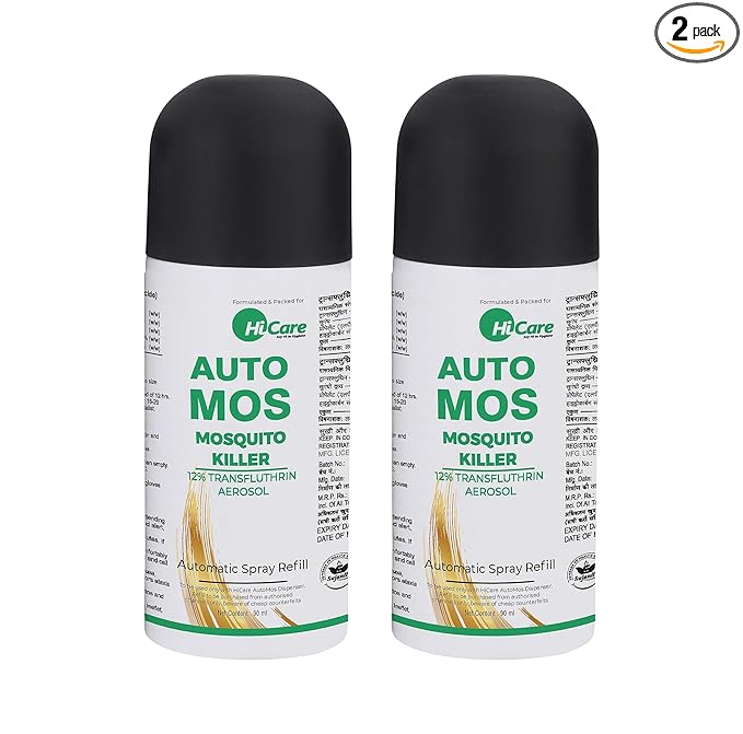 HiCare Services Automos Refills Mosquito Vaporiser (Pack Of 2)